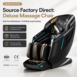 Silla de Masaje Eléctrica de Cuerpo Completo Estilo Japonés L39S-Snowfit <span class=keywords><strong>con</strong></span> Relajación de Hombros y Cuero PU - Product Image 1