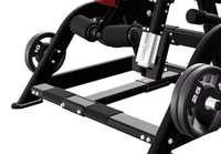 Machine à Crunch Abdominal Professionnelle à Charge de Plaques pour Entraînement de Force du Core en Salle de Sport