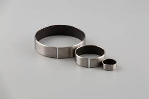 الفولاذ المقاوم للصدأ القائم مع طبقة PTFE جلبة انزلاق جلبة خالية من الزيت - Product Image 4