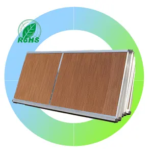 Wet Pad Cooling System For Poultry House Cellulose Evaporative Cooling Pad