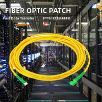 Pasokan Pabrik OEM Kabel Patch Fiber Optik FTTH SC FC LC APC UPC Single Mode untuk Pusat Data dan Jaringan Luar Ruangan