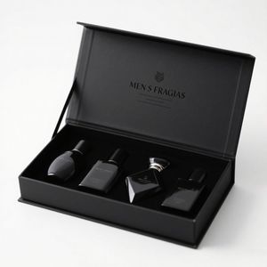 กล่องบรรจุภัณฑ์ขวดสกินแคร์หรูหราพิมพ์โลโก้ได้ รูปทรงสี่เหลี่ยม กล่องของขวัญ ชุดขวดเปล่า กล่องบรรจุภัณฑ์/กล่องน้ำหอม - Product Image 2