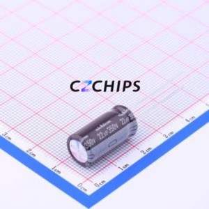 Condensador Electrolítico de Aluminio UCY2V220MPD9 de Montaje Pasante, D10xL20mm 22uF 20% 350V 215mA-120Hz - Product Image 1