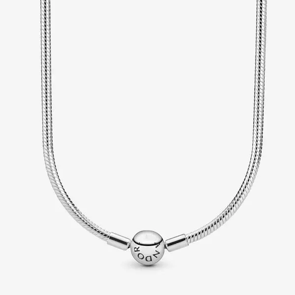 Collar de plata S925 personalizado para mujer, moda elegante, hueso de serpiente, colgante