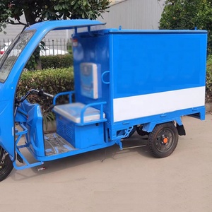 Triciclo Eléctrico Personalizado de 48V 60V con Cabina, Vehículo de Transporte Eléctrico - Product Image 4