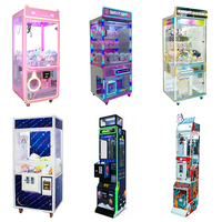 Machine à griffes commerciale personnalisée pour animaux en peluche, jeu d'arcade à monnayeur, avec prix et jouets en peluche