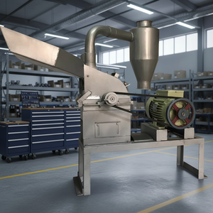Máquina pulverizadora económica de 2HP para especias y hierbas, molinillo industrial de bajo costo con capacidad de salida de 20 a 60 Kg por hora - Product Image 3