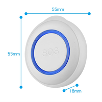 Tuya smart WiFi sécurité à domicile alarme personnelle personnes âgées tombant d'urgence SOS bouton de panique