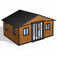 Serre de transport en acier préfabriquée, pliable et extensible, de 20 et 40 pieds, prête à l'emploi, moderne, étanche, pour usage résidentiel, chambre, hôtel