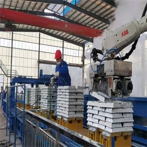 แท่งสังกะสีบริสุทธิ์จากจีน A356.2 A7 ความบริสุทธิ์สูง 99.7% ยี่ห้อ OEM ใช้กันอย่างแพร่หลายจากผู้ผลิต - Product Image 1