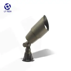 LT2101 Đúc Brass Uplight Lịch Thi Đấu IP65 Đẹp Phác Thảo Giá Cả Phải Chăng Spotlight Nhỏ Gọn Kích Thước Cảnh Quan Ánh Sáng Khu Dân Cư