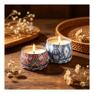 Latas de Velas Vacías Grace Premium con Tapas, Programa de Exportación y Suministro para Muestras y Rótulos Privados - Product Image 3