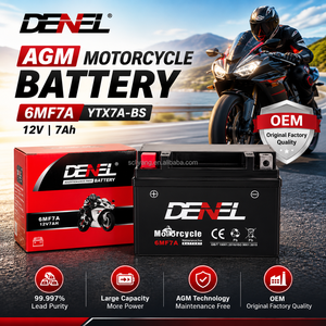 Batterie de démarrage OEM scellée sans entretien pour moto, tricycle, <span class=keywords><strong>quad</strong></span> 12V 7Ah – Vente directe usine - Product Image 1