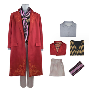 Wonkka Oompaa Cosplay Masculino Loompa film OutfitsChocolate <span class=keywords><strong>Festa</strong></span> di <span class=keywords><strong>Halloween</strong></span> de Carnaval Disfarce Meninos Ad - Product Image 1