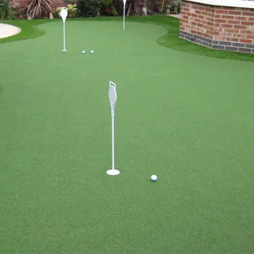 Açık Mini Golf halı kapalı Minigolf kursları Mat minyatür çim sahası sentetik yeşil yapay çim golf