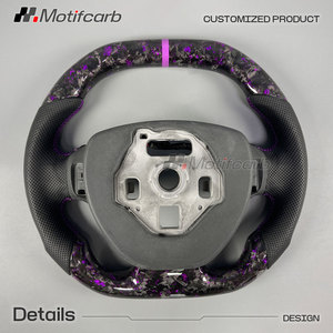 Volant personnalisé en fibre de carbone forgée violette pour Chevrolet Camaro SS 1SS 2SS ZL1 LT1 Coupé 2014-2024 - Amélioration de l'intérieur - Product Image 5