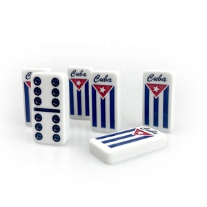 Bán Sỉ Cardinal Cuban Dominos Bộ Đôi 9 9 <span class=keywords><strong>Domino</strong></span> Màu Đen Chấm Khắc Logo Đóng Gói Trong Hộp Gỗ Số Lượng Lớn Để Chơi Trò Chơi Trên Bàn - Product Image 5