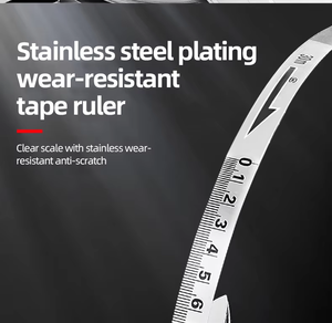 장거리 30m 50m 100m 오픈 릴 스틸 측량사의 테이프 측정 ABS 플라스틱 탄소강 블레이드 측정기 - Product Image 6