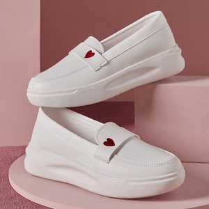 <b>White</b> summer thick-soled sandals for nurses, comfortable, soft sole, breathable, lightweight, non-tiring, non-slip, - Product Image 1