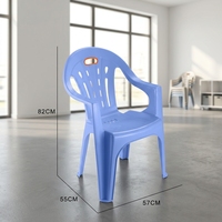 Chaises de jardin d'extérieur en plastique traditionnelles blanches - Prix