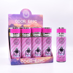 गहन श्रृंखला 110 मिलीलीटर इत्र प्लास्टिक इत्र की बोतल लंबे समय तक चलने वाली सुगंध शरीर डिओडोनाइजिंग स्प्रे डुबाई अरब महिलाओं का इत्र - Product Image 3