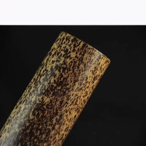 Cuchara de té de bambú de estilo japonés, cilíndrica, hecha a mano, para accesorios de ceremonia del té, origen Zhejiang - Product Image 5