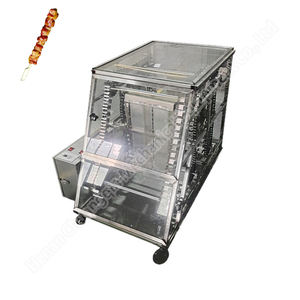 Machine rotative automatique de brochette de viande de kebab avec capacité élevée d'acier inoxydable de moteur pour l'usage de restaurant - Product Image 5