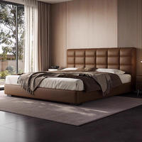Vente directe d'usine : Lits rembourrés de luxe modernes, ensembles de meubles de chambre d'hôtel sur mesure, ensembles de meubles de chambre d'hôtel à vendre