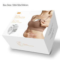 Meilleure vente de soutien-gorge multimodal intelligent personnalisé de qualité hospitalière allaitement sans fil tire-lait électrique