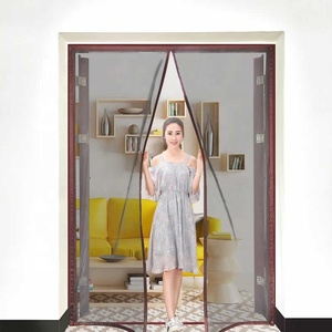 Vente en gros de moustiquaires magnétiques au design moderne moustiquaire en maille avec aimants pour porte - Product Image 1