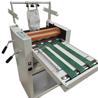Machine de plastification thermique BOPP double face compacte SZ8400A avec fonction anti-ondulation et de découpe pour petites imprimeries