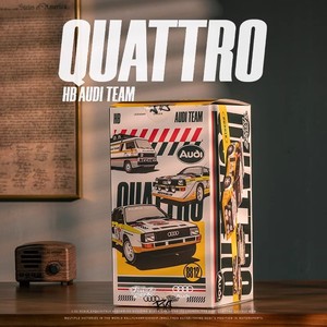 Audi WRC Team <b>Building</b> <b>Block</b> Car 1:32 Scale Compatible with for 800+ Pieces Unisex for Ages 8-13 - Product Image 5