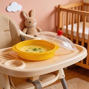 Utensilios de Cocina Seguros y Plegables, Recipientes Redondos Pequeños de Silicona para Alimentos - Product Image 4