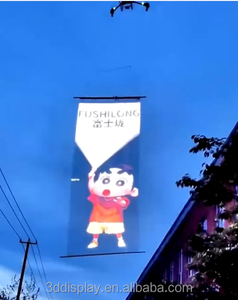 Pantalla de película Led impermeable al aire libre Sky Fly holográfica de alto brillo LED transparente pantalla de publicidad Drone Show pantalla Led - Product Image 5