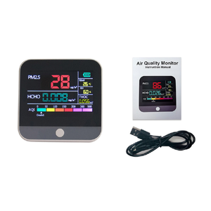 Monitor de Calidad del Aire 8 en 1 Avanzado con Carga USB, Monitoreo en Tiempo Real de PM2.5, TVOC y Temperatura para Uso en Interiores, OEM/ODM - Product Image 6