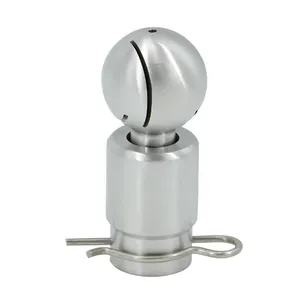 Hygienic stainless steel New type revolving spray 360 degree rotating Pin cleaning ball for tank cleaning