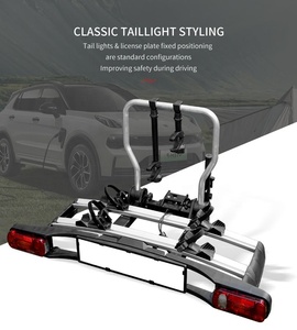 Portabiciclette da viaggio per esterni montate su attacco 2 portabiciclette 2-portabiciclette per <span class=keywords><strong>auto</strong></span> SUV - Product Image 5
