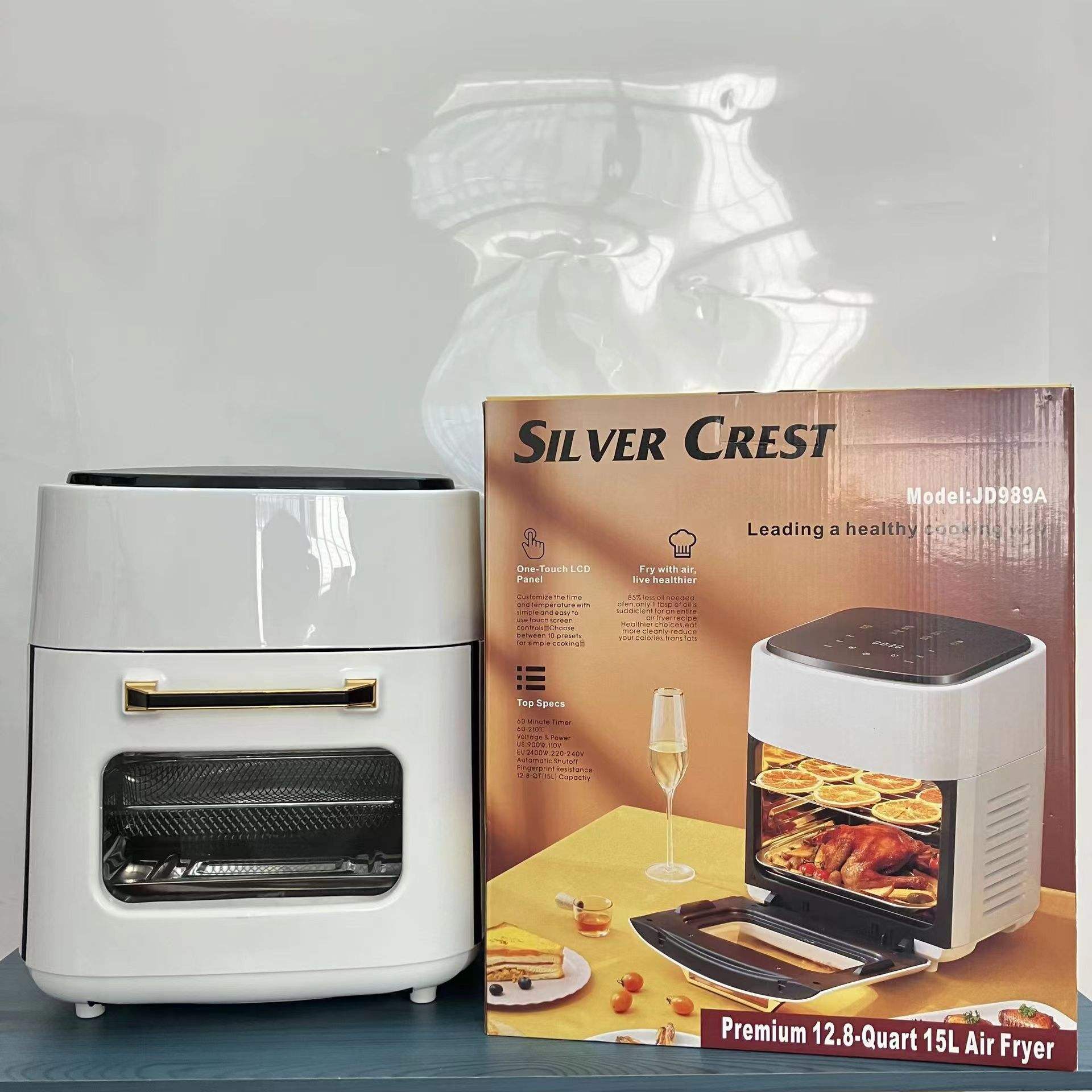 15l air fryer white