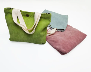 Ensemble de sacs fourre-tout grande capacité en velours côtelé, <span class=keywords><strong>sac</strong></span> <span class=keywords><strong>à</strong></span> <span class=keywords><strong>main</strong></span> pour femme, <span class=keywords><strong>sac</strong></span> <span class=keywords><strong>à</strong></span> <span class=keywords><strong>main</strong></span> personnalisé pour adolescentes, <span class=keywords><strong>sac</strong></span> <span class=keywords><strong>à</strong></span> <span class=keywords><strong>main</strong></span> simple pour femmes d'université - Product Image 1