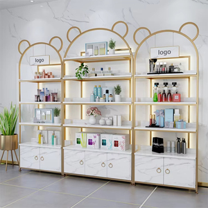 Vitrina de tamaño personalizado, tienda minorista, productos de belleza, escaparate LED, esmalte de uñas, vitrinas cosméticas para negocios - Product Image 4