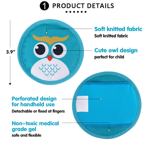 Mini compresas <span class=keywords><strong>de</strong></span> gel redondas frías y calientes para niños: alivio eficaz para golpes, fiebre, muelas del juicio, ojos cansados y dolores <span class=keywords><strong>de</strong></span> <span class=keywords><strong>cabeza</strong></span> - Product Image 2