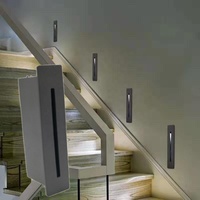 Haute qualité intérieur aluminium 3W IP20 mur encastré lumière Design moderne Led escalier étape applique éclairage intérieur moderne