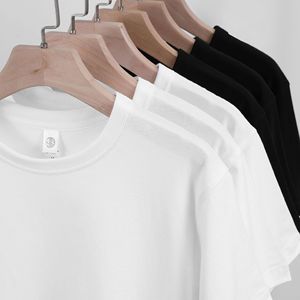 Camisetas Personalizadas de 220G, Tallas Grandes, al por Mayor, Lisas, 100% Algodón, Unisex, para Impresión Serigráfica, Camisetas Lisas para Hombre - Product Image 1