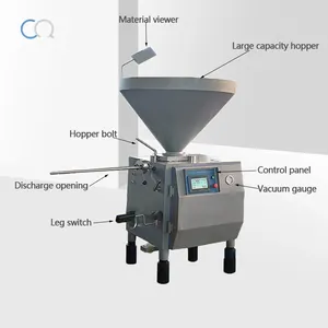 Commercial Automatic Vacuum Sausage Filler Stainless Steel Sausage Stuffers for Sausage Making