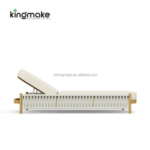 Muebles Modernos para Exteriores, Tumbona para Piscina, Silla de Aluminio, Tumbona para Playa, Piscina, Hotel y Patio - Product Image 4