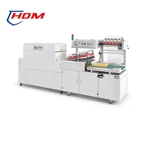 Automatic Shrink Wrapping Machine with Shrink Tunnel Sleeve Shrink Collate Tape Shrink Packaging Machine & Sleeve Sealer