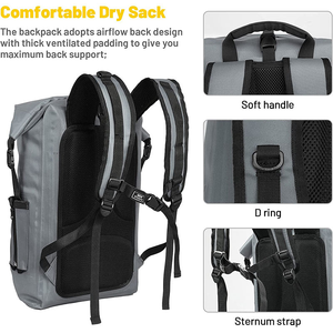 YS YS-107, Bolsa Impermeable Ligera con Cierre de Poliéster de 20-36L, Bolsa Seca Unisex de Moda para Deportes al Aire Libre - Product Image 5