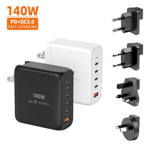 Di alta qualità 140W 100W caricatore Super veloce GaN 20W 45W Cargador 4 a1c tipo C caricabatterie rapido 120W ricarica telefono per Xiaomi - Product Image 1