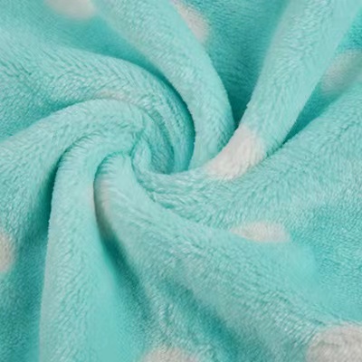 2021 High Quality Custom Polyester 100% polyester Printing Soft Coral Fleece Fabric
