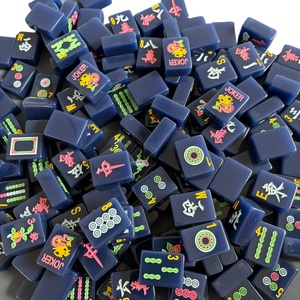 Tuiles et jeux de Mahjong classiques universels en acrylique faits à <span class=keywords><strong>la</strong></span> main - Product Image 1